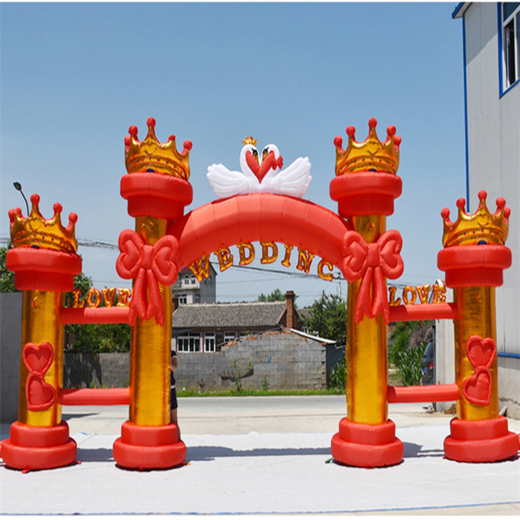 广西节日大型充气拱门